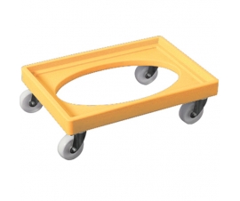 Yellow Euro Container Dolly