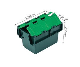 6 Litre Attached Lid Crate