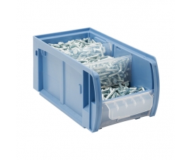 300mm Deep Kanban Picking Bin (CTB Range) with Cross Dividers and Feeder