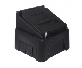 Black 200 Litre Grit Bin