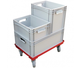 Dolly With Euro Containers