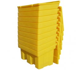 350 Litre Grit Bin Stacked and Nested