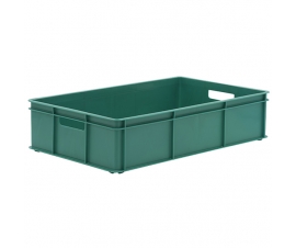 Green Stacking Confectionery Tray Solid Sides And Base