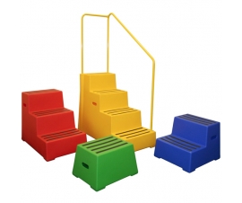 Group Shot of Plastic Step Range