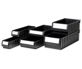 Recycled Plastic RK Range Shelf Trays - Bito