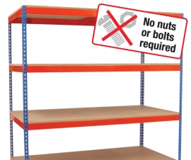 Heavy Duty Rivet Shelving Bay Boltless