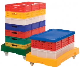 Stacking Food Grade Plastic Containers