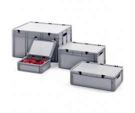 Plastic Stacking Containers with Lids