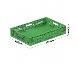 BK-FCA64/12 Folding Euro Container