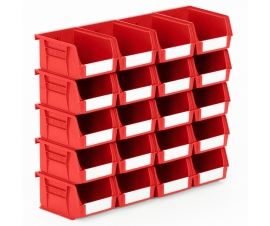 Size 2 Linbins in Red