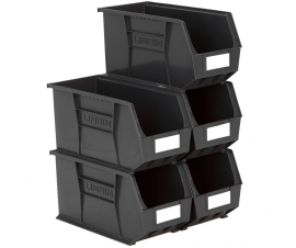 Size 9 Linbins in Black Recycled Plastic