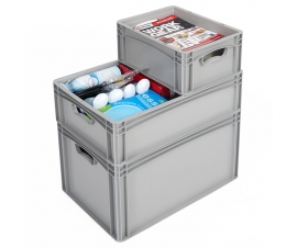 Euro Containers Stacked