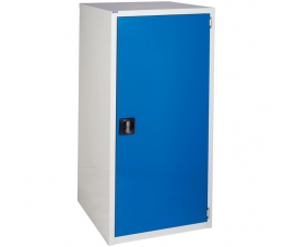 Euroslide cabinet with 1 cupboard in blue