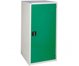 Euroslide cabinet with 1 cupboard in green