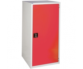 Euroslide cabinet with 1 cupboard in red