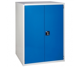 Euroslide cabinet with 1 cupboard in blue