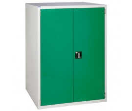 Euroslide cabinet with 1 cupboard in green