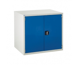 Euroslide cabinet with 1 cupboard in blue