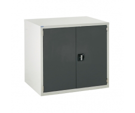 Euroslide cabinet with 1 cupboard in grey