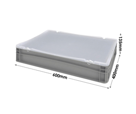Basicline Euro Container Case With Clear Lid