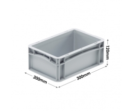 Basicline Solid Euro Container