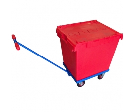 Dolly With Handle And IT1 Crate Example