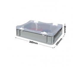 Basicline Case with Clear Lid