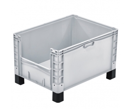 Open End Euro Picking Container with Feet