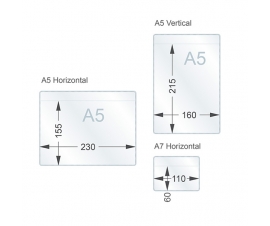 A5 and A7 Dimensions