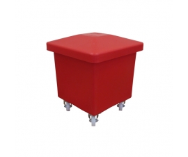 RB0003 Plastic Truck in Red with Lid