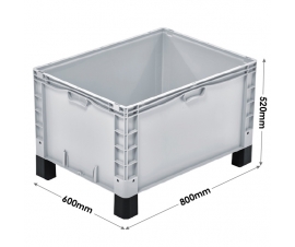 Basicline Plus Container with Feet