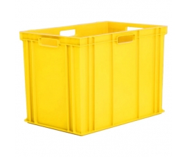 Plastic Yellow Storage Box - Large