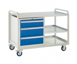 Kit 7 - steel top with 3 drawer
