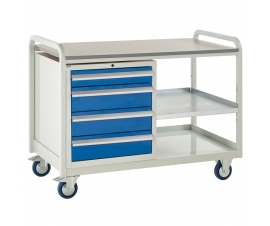 Kit 8 - laminate top with 4 drawers