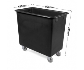 200 Litre Recycled Container Truck in Black