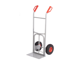 Sack Truck With a Folding Toe Plate