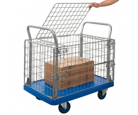 Trolley With Hinged Lid