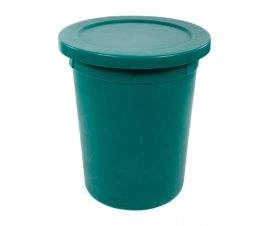 Lid on 25 Gallon Bin