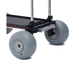 Sand Dune Wheel Kit for Magliner Film Carts with 24" Wide Shelves