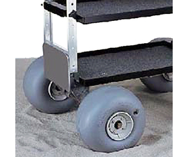 Sand Dune Wheel Kit for Magliner Film Carts with 18" or 19" Wide Shelves