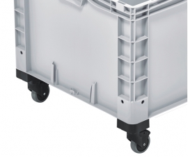 Plastic Storage Boxes with Wheels