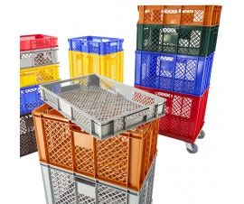 Coloured bread containers