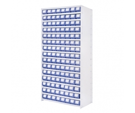 Delta Plus Shelving Bay A with Shelf Trays