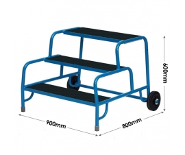 3 Tread Steps Dimensions