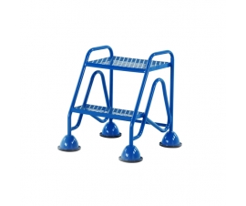 2 Tread Steps with No Handrail