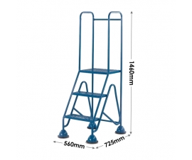 3 Tread Steps Dimensions