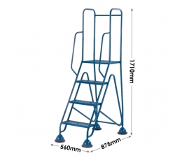 4 Tread Steps Dimensions