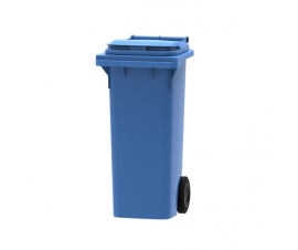 80 litre wheelie bin in blue