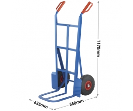 ST26P Splay Back Truck Dimensions
