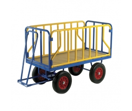 Trailer With Sides Up